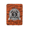 SHTNONM - Sherpa premium throw blanket (ORANGE)