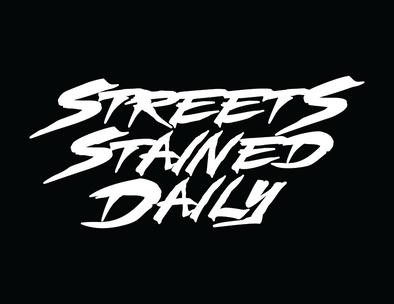 STREETS STAINED DAILY DECAL 8"
