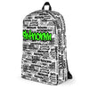 SHTNONM - White Backpack (Neon Green)