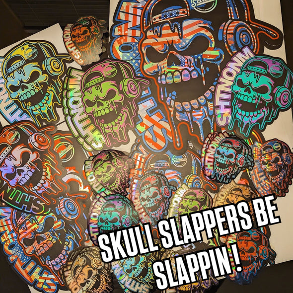 SKULL SLAPPERS