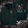 SHTNONM - BHND V2( BASSHEADS NEVER DIE ) ZIP-UP HODDIE