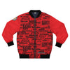 SHTNONM - RED CHET EDITION BOMBER JACKET