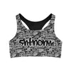 SHTNONM - SEAMLESS SPORTS BRA (BLACK)