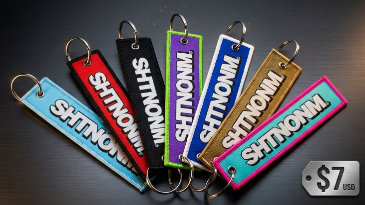 SHTNONM Flight key Tags