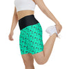 SHTNONM - LADIES OCEAN VIBEZ HIGH WAIST BAND WORK OUT SHORT