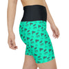 SHTNONM - LADIES OCEAN VIBEZ HIGH WAIST BAND WORK OUT SHORT