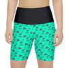 SHTNONM - LADIES OCEAN VIBEZ HIGH WAIST BAND WORK OUT SHORT