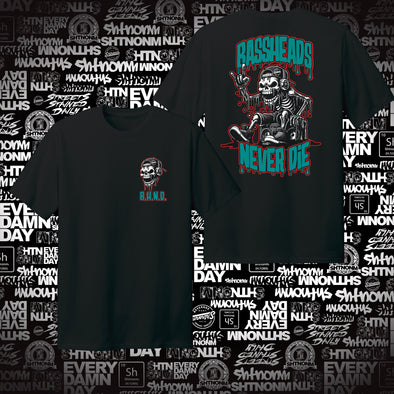 SHTNONM - BHND V2( BASSHEADS NEVER DIE ) TEE