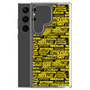 SHTNONM- YELLOW/BLACK SAMSUNG CASE