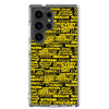 SHTNONM- YELLOW/BLACK SAMSUNG CASE
