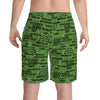 SHTNONM - Crest Boardshort (GREEN)