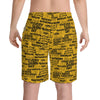 SHTNONM - Crest Boardshort (YELLOW)