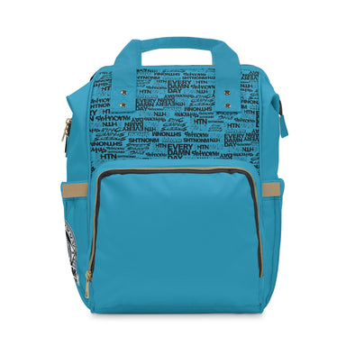 SHTNONM - Multifunctional Diaper Backpack (AQUA)