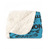 SHTNONM - Sherpa premium throw blanket (AQUA)