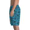 SHTNONM - Crest Boardshort (AQUA)