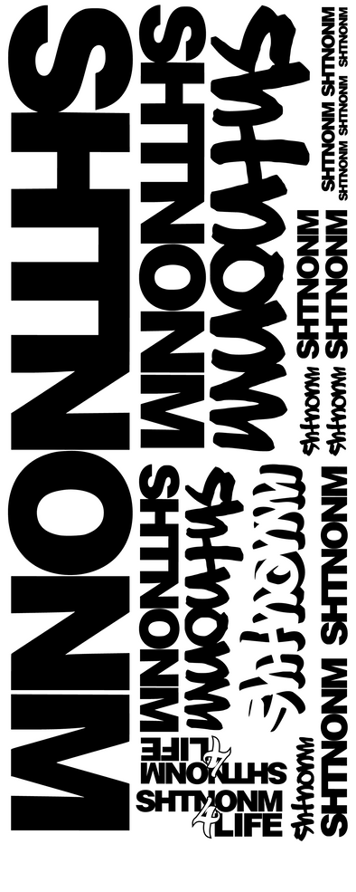 SHTNONM- 28" BOLD DECAL BUNDLE SHEET