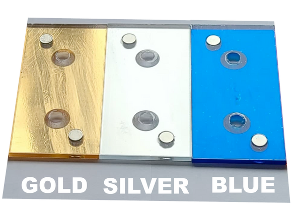 SHTNONM- CUSTOM BASS KNOB - MIRROR ACRYLIC COLORS