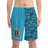 SHTNONM - Crest Boardshort (AQUA)