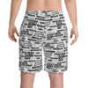 SHTNONM - Crest Boardshort (WHITE)