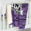 SHTNONM - Sherpa premium throw blanket (PURPLE)