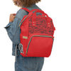 SHTNONM - Multifunctional Diaper Backpack (RED)