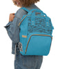 SHTNONM - Multifunctional Diaper Backpack (AQUA)
