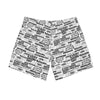 SHTNONM - Crest Boardshort (WHITE)