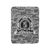 SHTNONM - Sherpa premium throw blanket (GREY)