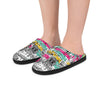 SHTNONM - MEN'S FULL PRINT SLIPPERS (NEON ICON SHT KID)