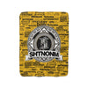 SHTNONM - (JOHN NAPOLI EDITION) Sherpa premium throw blanket (YELLOW)