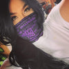 Black/Purple Face Mask/Neck Gaiter