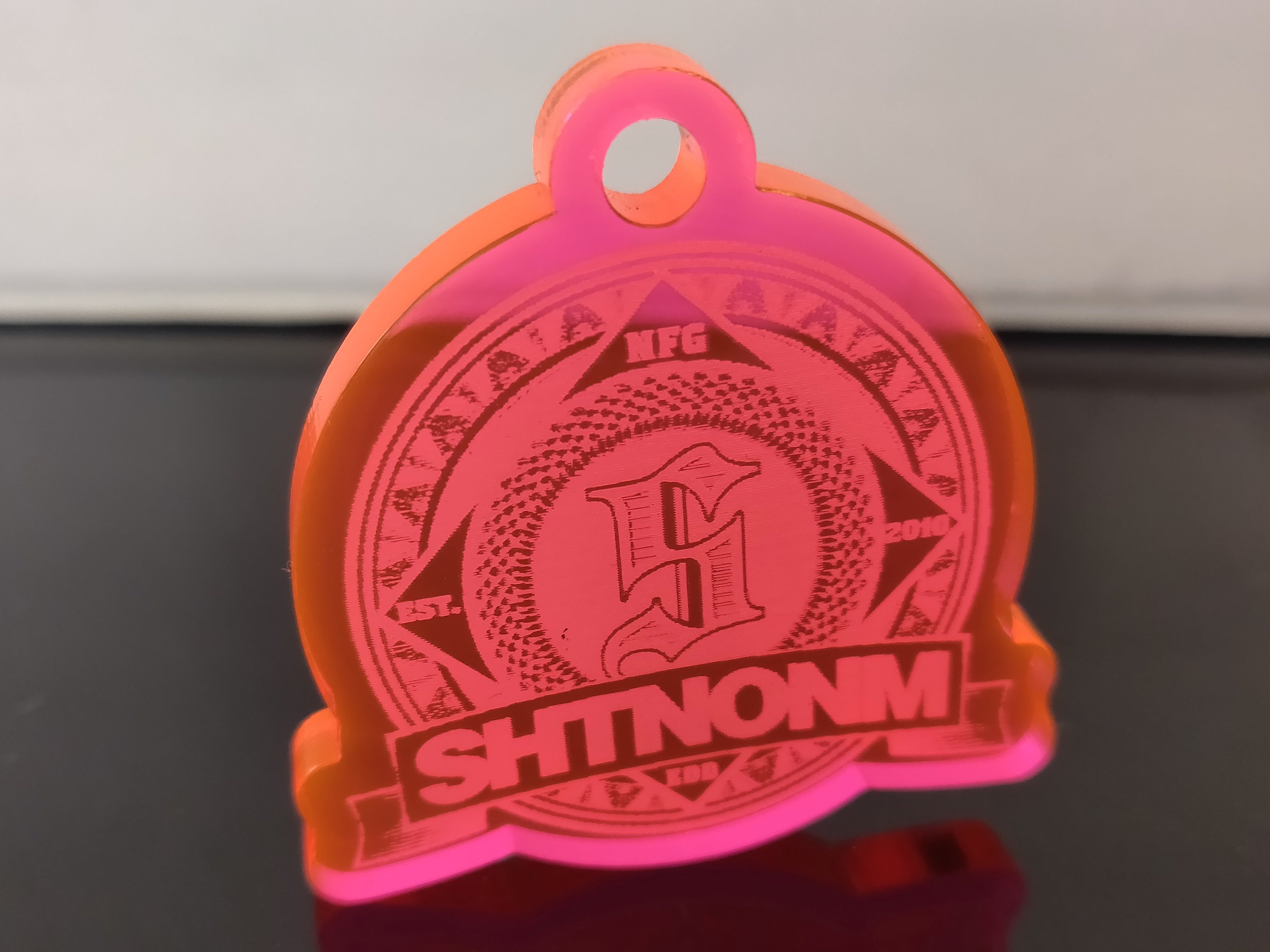 Translucent Element, Graffiti, and Crest Acrylic Keychains – SHTNONM