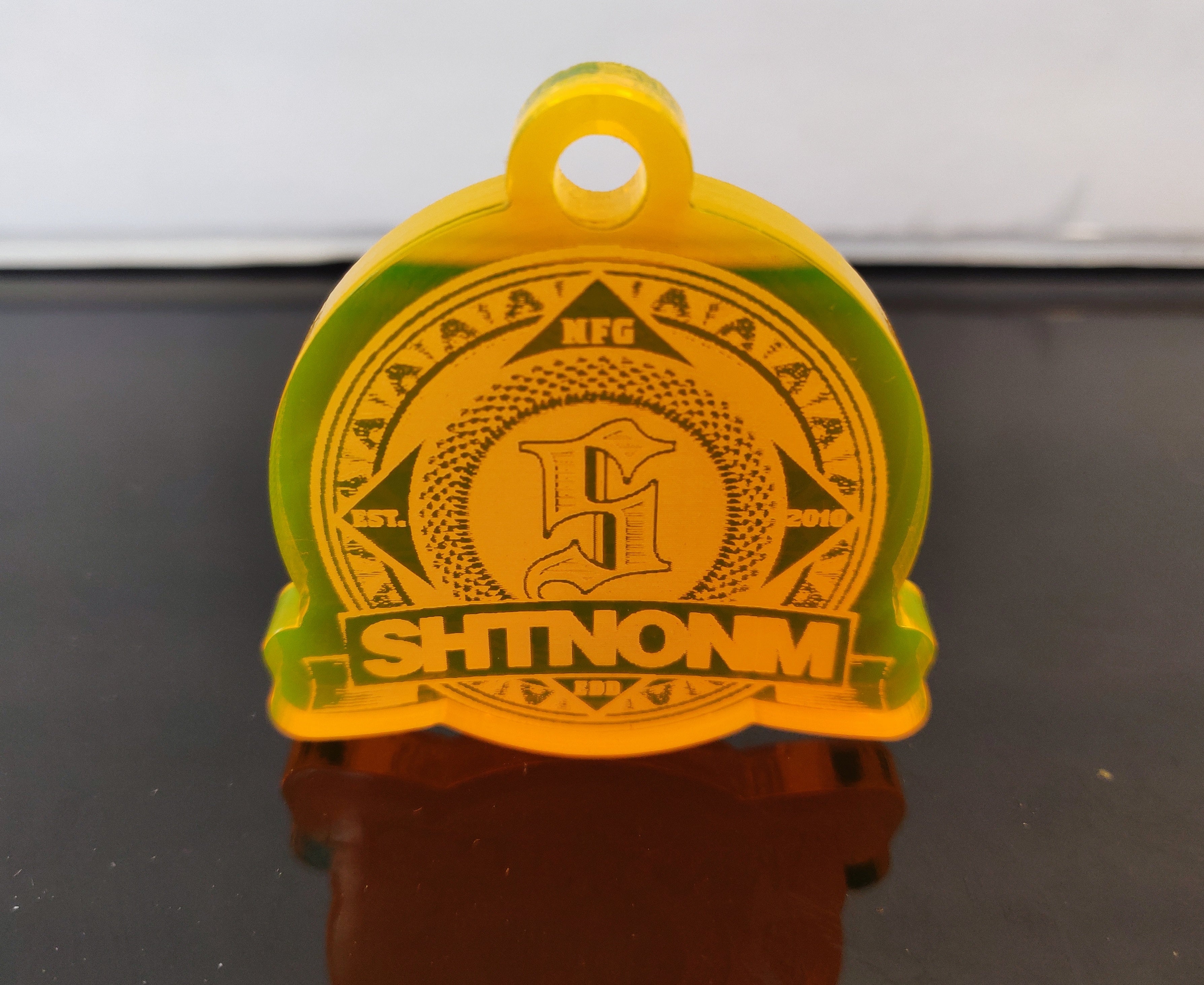 Translucent Element, Graffiti, and Crest Acrylic Keychains – SHTNONM