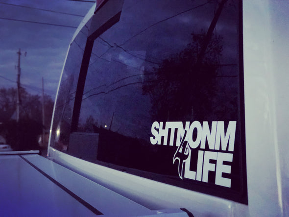 BLACK FRIDAY SHTNONM 4 LIFE 10" DECAL