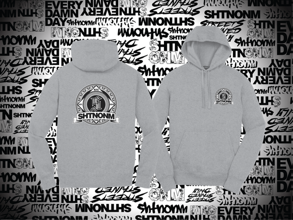 SHTNONM- MENS PREMIUM CREST HOODIE (1ST EDITION)