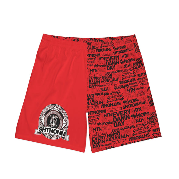 SHTNONM - Crest Boardshort (RED)