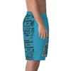 SHTNONM - Crest Boardshort (AQUA)