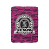SHTNONM - Sherpa premium throw blanket (PINK)