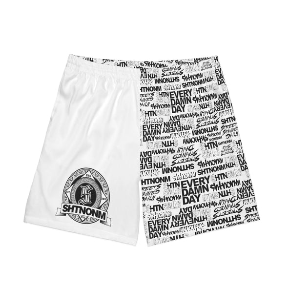 SHTNONM - Crest Boardshort (WHITE)