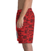 SHTNONM - Crest Boardshort (RED)