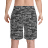 SHTNONM - Crest Boardshort (GREY)