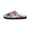 SHTNONM - MEN'S FULL PRINT SLIPPERS (NEON ICON SHT KID)