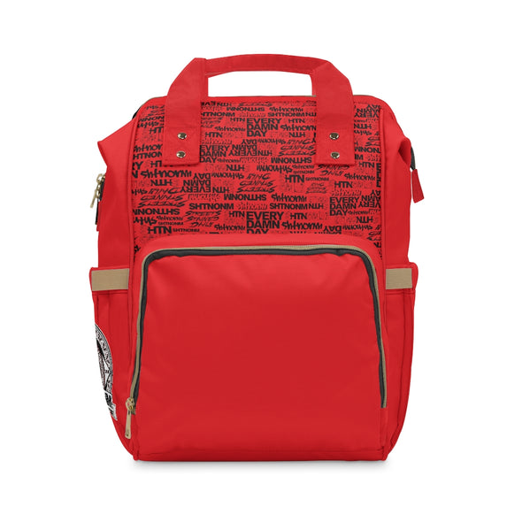 SHTNONM - Multifunctional Diaper Backpack (RED)