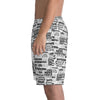 SHTNONM - Crest Boardshort (WHITE)