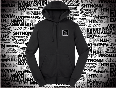 SHTNONM - ELEMENT PATCH FULL ZIP UP HOODIE