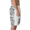 SHTNONM - Crest Boardshort (WHITE)