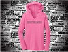 SHTNONM - LADIES HEART LONG SLEEVE ULTRA LIGHTWEIGHT HOODIE