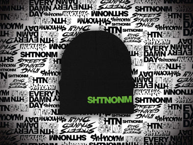 SHTNONM- BOLD LOGO BEANIE