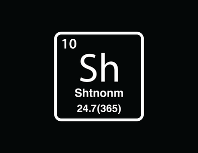 SHTNONM- PERIODIC ELEMENT DECAL