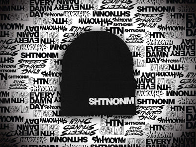 SHTNONM- BOLD LOGO BEANIE